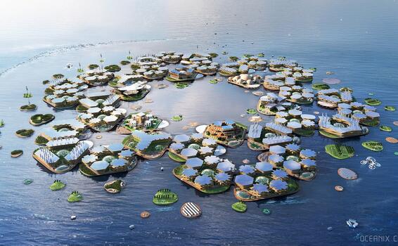 image for South Korea to build the world's first floating city