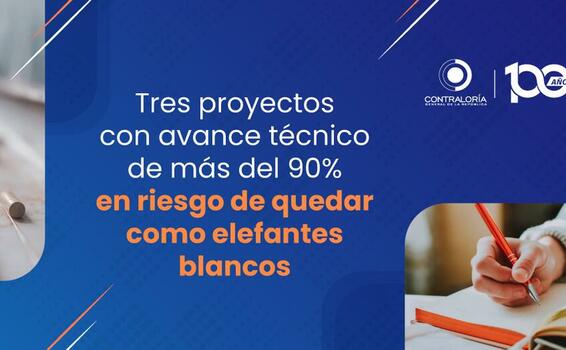 image for Tres proyectos  en riesgo de quedar como elefantes blancos