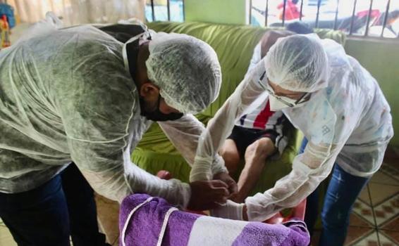 image for Equipe de Saúde realiza visitas pontuais em pacientes hipertensos