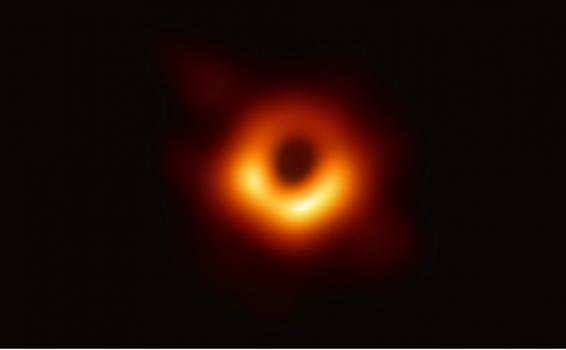 Imagen real de un agujero negro Imagen de un agujero negro