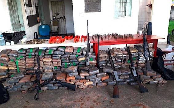 image for Munições e drogas são apreendidos em Manaquiri-AM