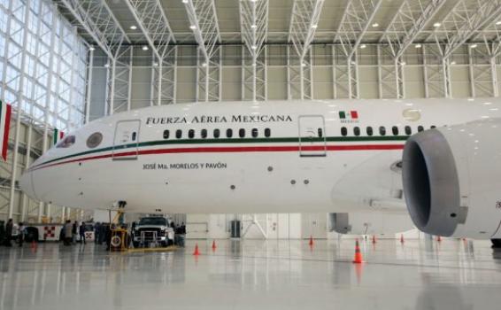 Avion presidencial mexicano