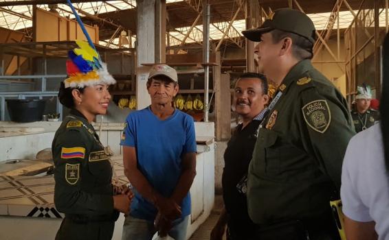 image for Policía hace presencia en Puerto Nariño