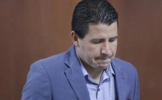 Triviño Martínez en una sala judicial
