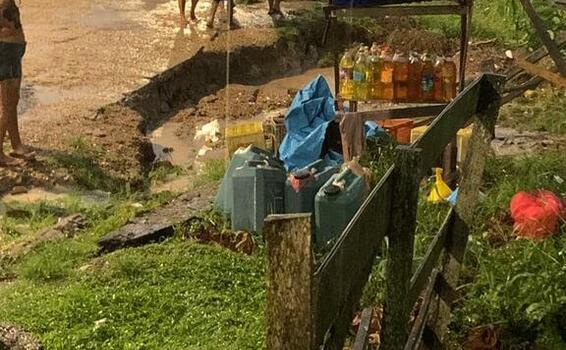 image for Chuva forte causa erosão na boeira próximo ao Raimundo Cunha