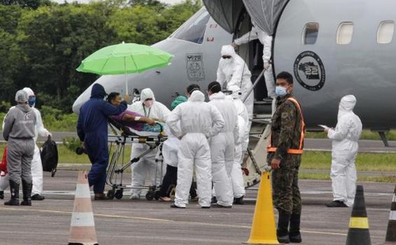 image for Pacientes com Covid-19 são transferidos para o Acre