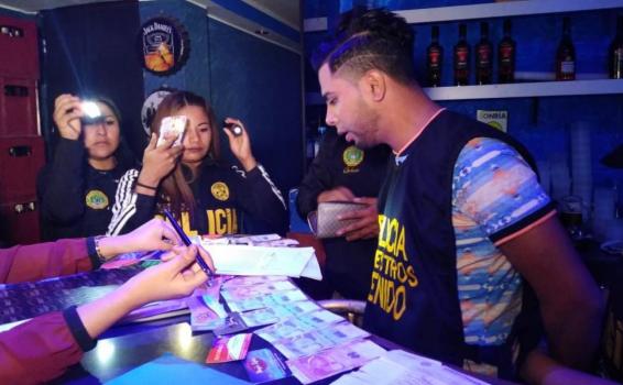 Capturado con pruebas al lado