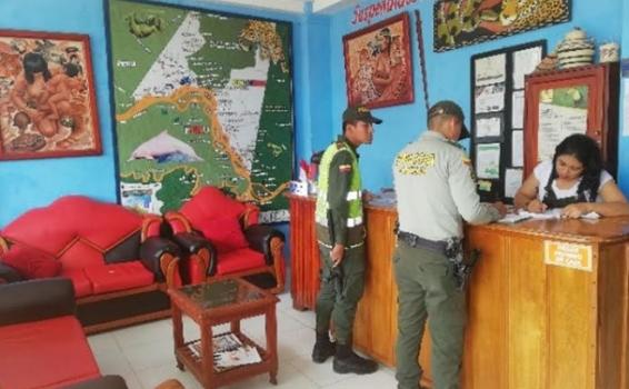 Actividad se llevo a cabo en desarrollo del plan choque navidad Policia en un hotel