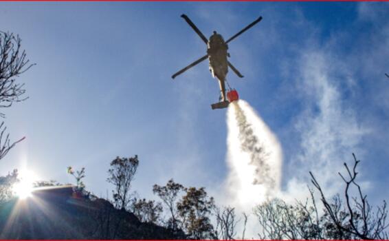 image for Nuevo incendio en los cerros orientales durante jueves santo