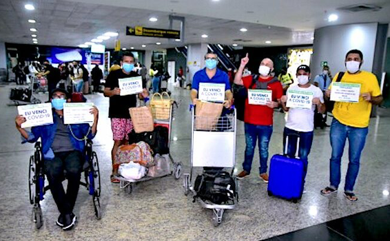 pacientes recuperados de Covid-19 retornaram para Manaus image for pacientes recuperados de Covid-19 retornaram para Manaus