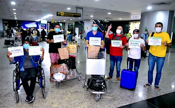 image for pacientes recuperados de Covid-19 retornaram para Manaus