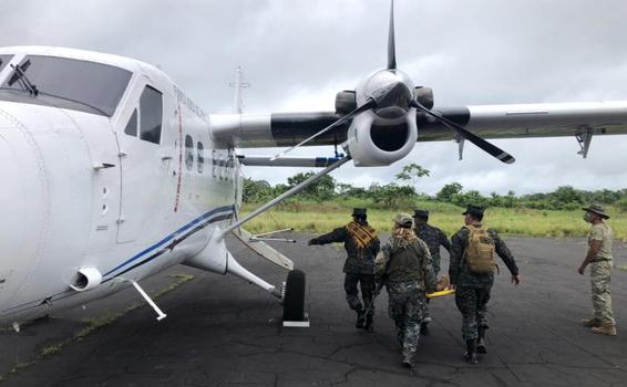 Evacuación aeromédica de un efectivo militar de la Marina de Guerra image for Evacuación aeromédica de un efectivo militar de la Marina de Guerra