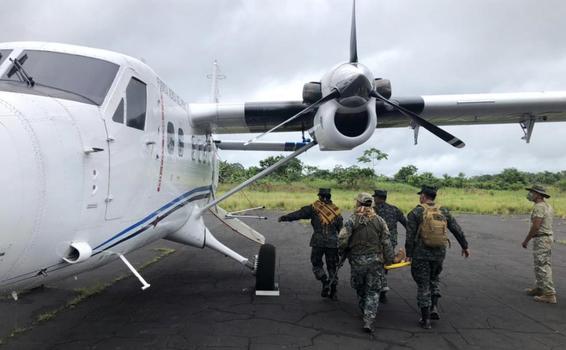 image for Evacuación aeromédica de un efectivo militar de la Marina de Guerra