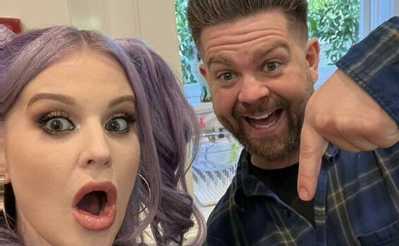 image for Kelly Osbourne posts first photo of baby son as he hangs out with uncle Jack