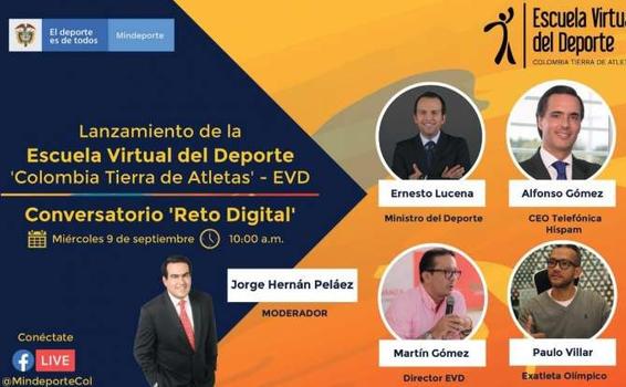 Mindeporte presentará la Escuela Virtual del Deporte image for Mindeporte presentará la Escuela Virtual del Deporte