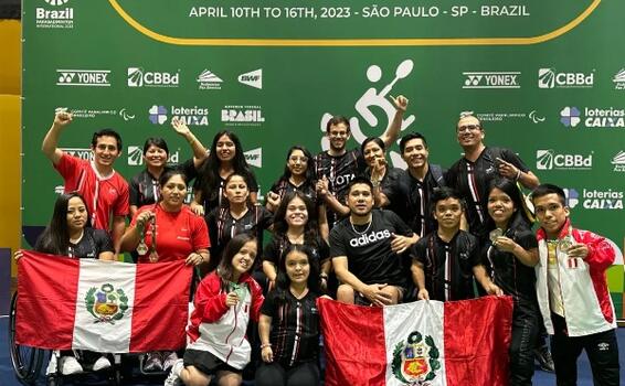 image for Medallistas de parabádminton 2023 fueron recibidos con diplomas