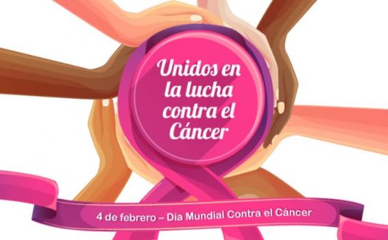 Logo alusivo a el dia del cancer