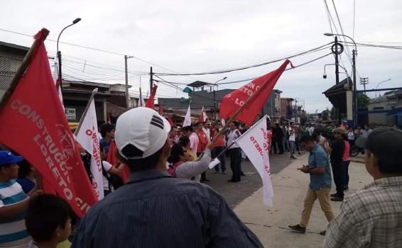 image for Continúan protestas en contra de Electro Oriente