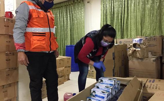 Donación de 37 mil tapabocas a comunidades image for Donación de 37 mil tapabocas a comunidades
