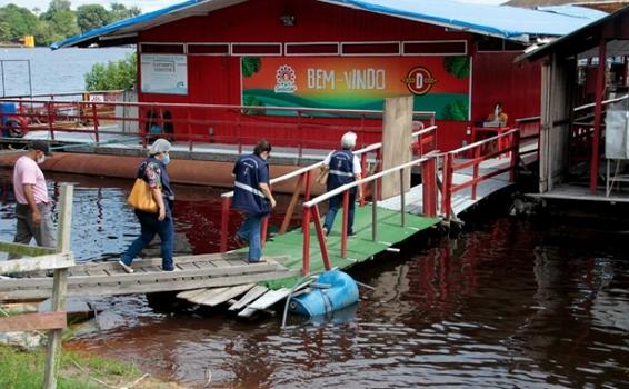 Flutuantes que funcionam como restaurantes começaram a ser fiscalizados  image for Flutuantes que funcionam como restaurantes começaram a ser fiscalizados