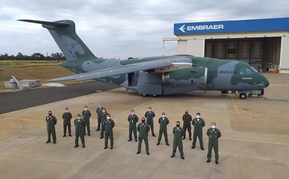 image for Embraer /  Entregamos para a Força Aérea Brasileira o terceiro avião de transporte multimissão 