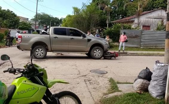 image for Accidente en calle 9 con carrera 8 