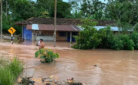 image for Intensas lluvias producidas el fin de semana