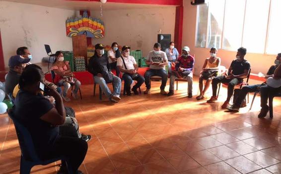 image for Alcalde socializa trabajo que viene realizando con Curacas