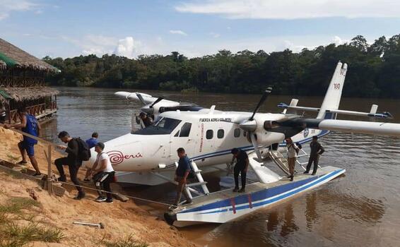 image for Operaciones de búsqueda y rescate tras el accidente ocurrido en el río Huallaga