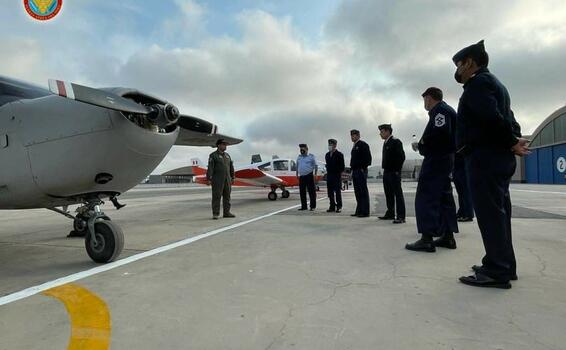 image for Comandante del Perú recibe visita del Comandante de la 12th Air Force