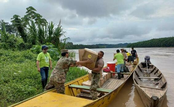 image for Comunidades beneficiados con ayuda humanitaria 