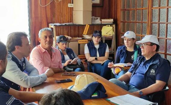 image for Alcalde Edilberto Suarez Pinto realizó visita al Hospital