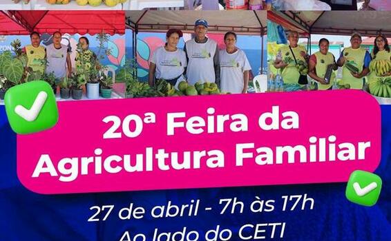 image for Prefeitura convida  a 20 edição da Feira da Agricultura Familiar