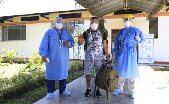 Centro Hospitalario da de alta a paciente diagnosticado con Covid 19 image for Centro Hospitalario da de alta a paciente diagnosticado con Covid 19