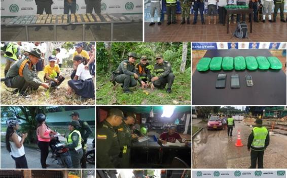 Fotos de la policia terminada la semana