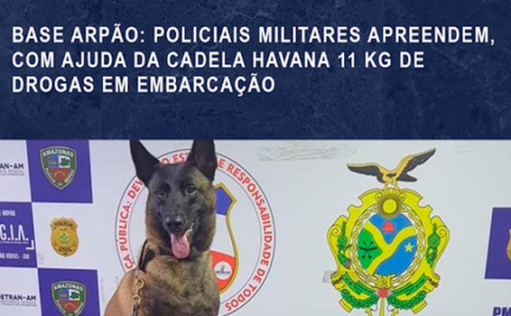 image for Agentes apreendem 11kg de skunk durante abordagem a embarcação