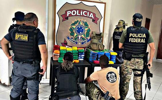 image for Polícia apreende 135 kg de cocaína no interior do Amazonas