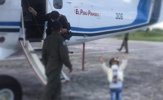 image for Menor trasladada en aeronave para recibir atención médica