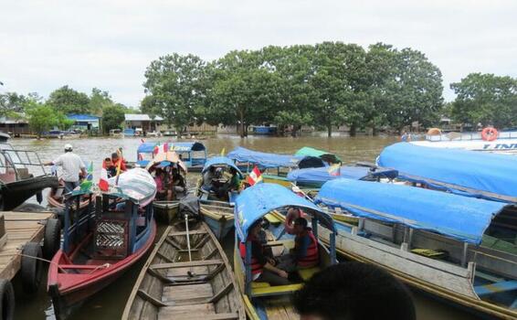 image for Aumento gradual en el caudal del rio Amazonas
