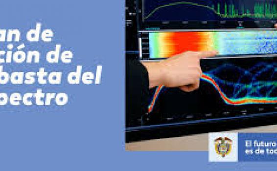 El proceso de adjudicación del espectro será en tres fases Grafica con espectro