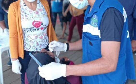 image for Benjamin Constant faz testagem em massa de pessoas vindo do município peruano Islândia