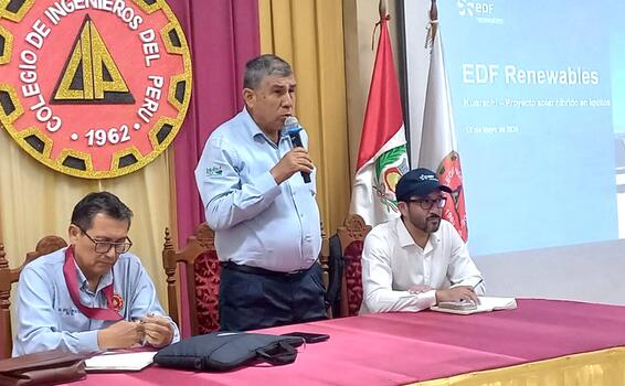 image for Interesante propuesta de proyecto solar con baterias para Iquitos