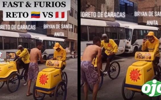 image for Heladero peruano se enfrenta a venezolano