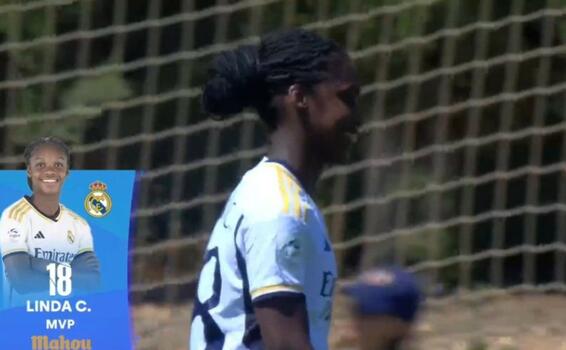 Linda Caicedo hace doblete en el real Madrid image for Linda Caicedo hace doblete en el real Madrid