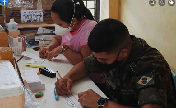 image for Comando Fronteira Solimões participa da campanha de vacinação 