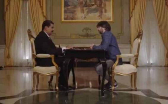 Maduro rechazo posibilidad de convocar nuevas elecciones presidenciales Nicolas Maduro hablando con periodista Jordi Evole