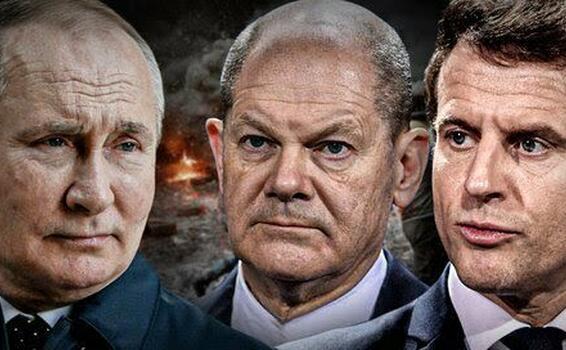 Macron y Scholz instan a Putin a terminar con la guerra en Ucrania show image for Macron y Scholz instan a Putin a terminar con la guerra en Ucrania show