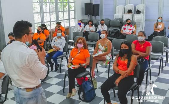Articulación con los Curacas lideres de la comunidad Unidades Moviles del Instituto Colombiano de Bienestar Familiar