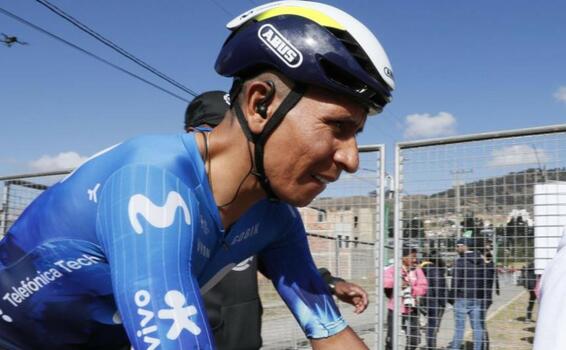 image for Nairo quintana sufre rotura de ligamento del brazo derecho