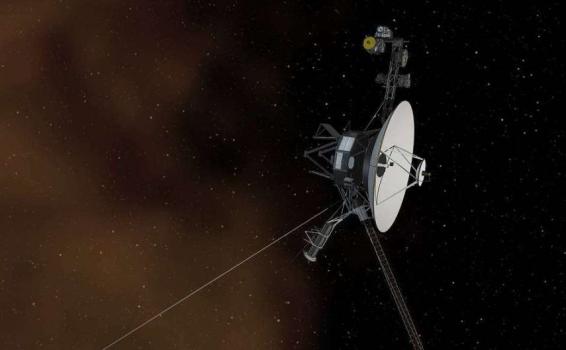 Voyager 2 en el espacio